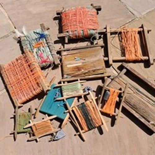 Joblot 12 Vintage Wooden Sea Fishing Hand Lines for display/museum etc