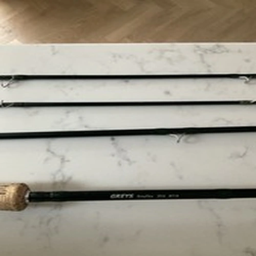 Greys Grey flex Fly Rod With 2 End Sections & Original Bag  Vintage