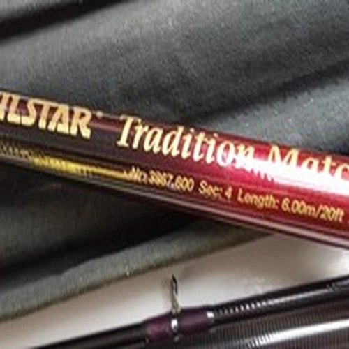 silstar 20ft match fishing rod