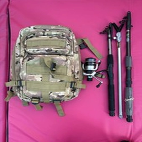 Fishing Tackle (various) Plus Bag Rods & Nets