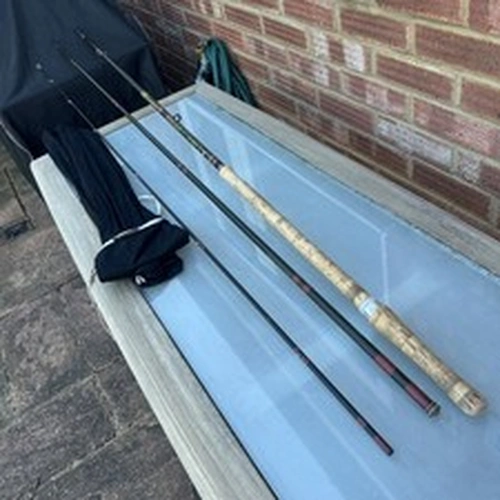 Bruce And Walker Carbon 15’ Salmon Fly Fishing Rod. 10-12