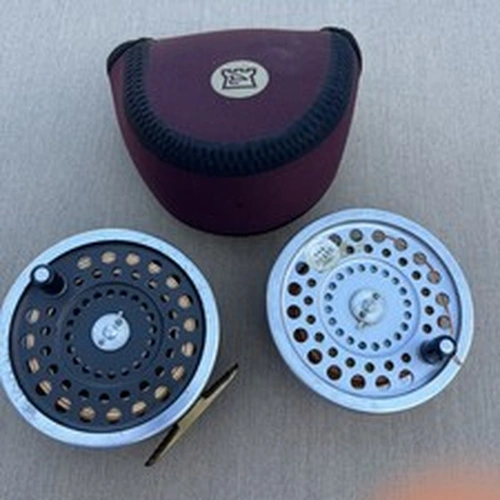 Hardy Brothers Marquis Salmon No. 2 Fly Fishing Reel With Additional Spool