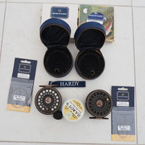 House of Hardy Pair of The Golden Prince 7/8 Fly Reels