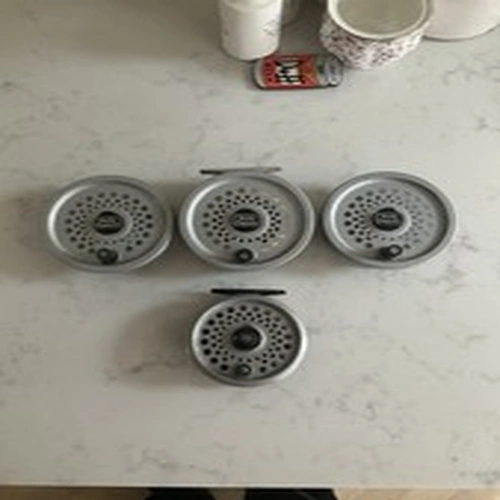 Vintage Rimfly Magnum Reel + 2 Spare Spools