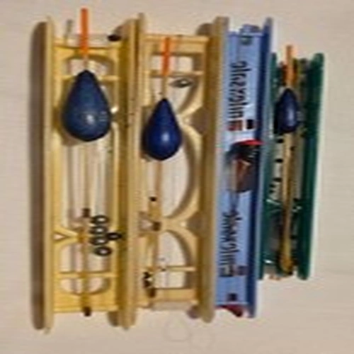 Pole Floats Set Up on Rigs