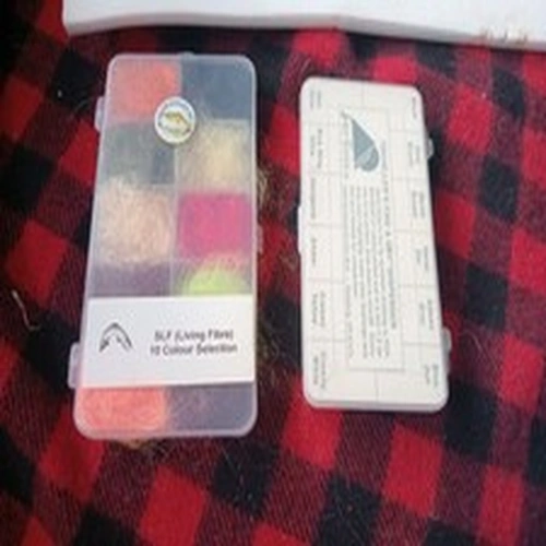 Job Lot Fly Tying Dubbing Boxes. SLF and Spirit River Fine and Dry.