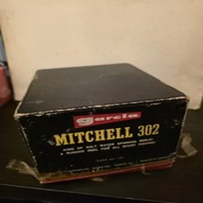 Mitchell 302 Salt Water Reel Vintage 1970’s, In Great Working Condition