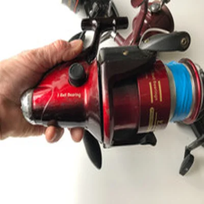 5 x Fishing Reels, Fixed Spool Mitchell+Shakespeare+Diawa,+Bravo king