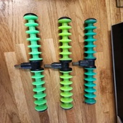 boss feeder / leger rod rests - 3nr green - usd coarse match fishing