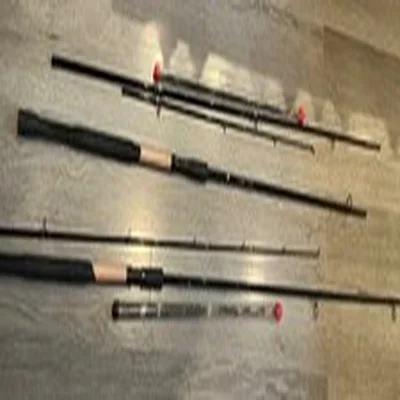 ASCENSION FISHING ROD SET OF TWO WITH TIPS 10.8/12' FOOT