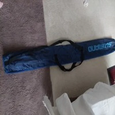 Shimano Rod Holdhall Zips/ Straps OK 4 Internal Compartments,side Pocket VGC