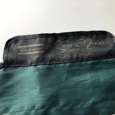 4 x Fishing Rod bags, Shakespeare 'Len Spin', Silver surf, 10' Beach, Power Surf