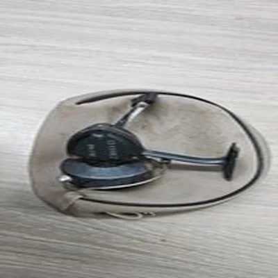 Fishing reel case with free vintage herculy no 91A reel