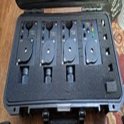 Vintage BI-TECH Viper Carp Fishing Alarms with Sounder & Lead