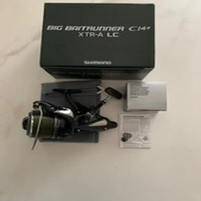 Shimano Big Baitrunner Ci4+ XTR-A LC fishing reel boxed with spare spool
