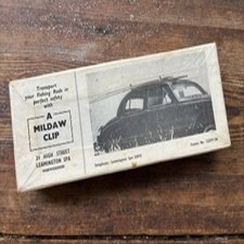 VINTAGE MILDAW CLIP FISHING ROD CAR CLIP 1950’s
