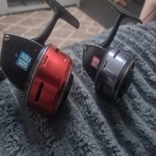 Abu 505 and 506 Vintage Closed Faced Fishing Reel