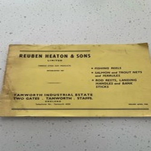 Reuben Heaton &Sons Sun Products 1968 Catalogue Brochure