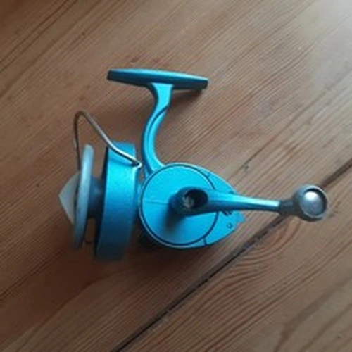 THE MONARCH Fixed Spool Classic Fishing Reel Made in England OriginalBox Vintage
