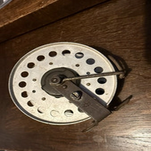 Vintage  Fishing Reel mostly made of aluminium  see all photos ,