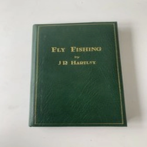 Leather Bound Fly Fishing by J R Hartley Hardback Book
