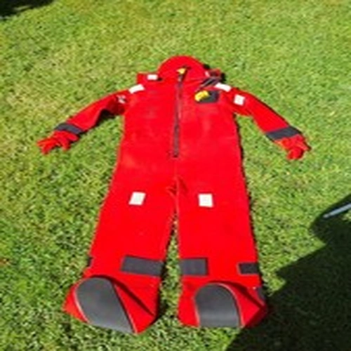 STERNS i590 Coast Guard Cold Water Immersion Suit Size Adult Universal VGC