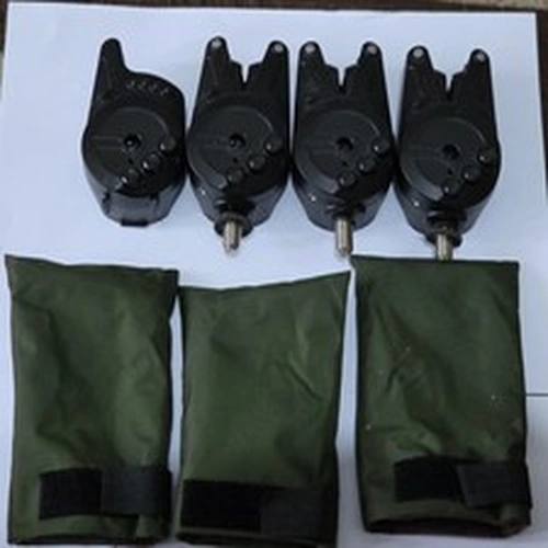 Trakker DB7-R 3+1 Rod Bite Alarm Set for Carp, Pike, Bream, Tench Fishing Tackle