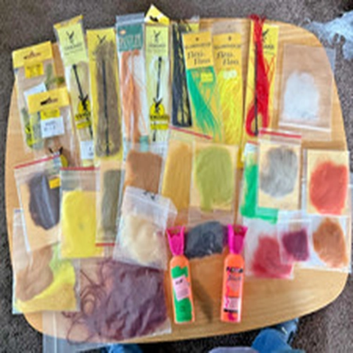 Assorted Fly Tying Materials  - Job Lot