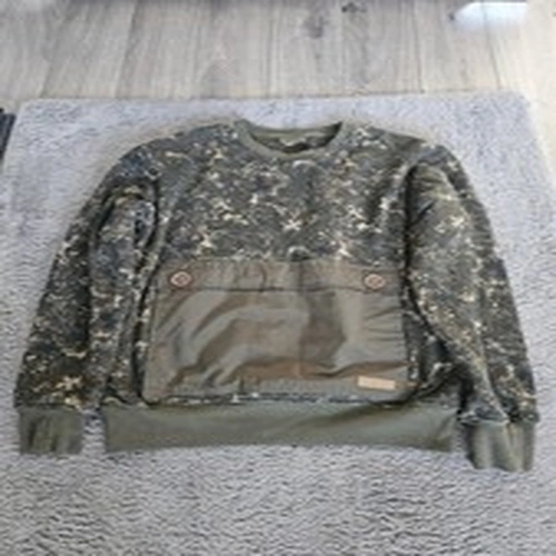Nash ZT Camo heavyweight fleece lined Jumper Size XL