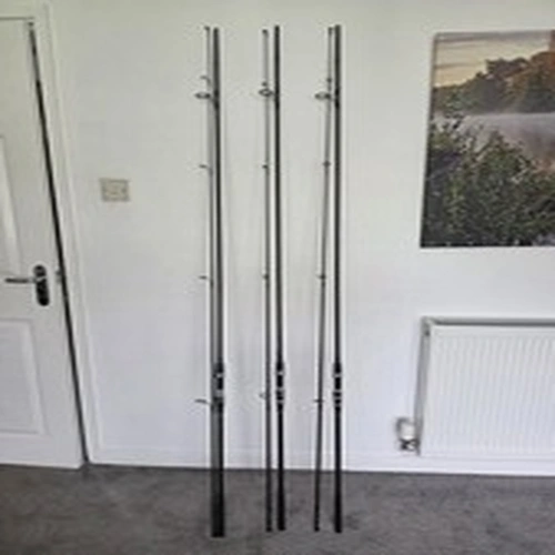 ESP Vertex 12ft 9, 3  1/4lb Test Carp Rods X3
