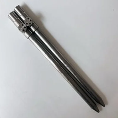 2 JAG Products Stainless 316 10” Adjustable BankSticks Carp Fishing Bankware Set
