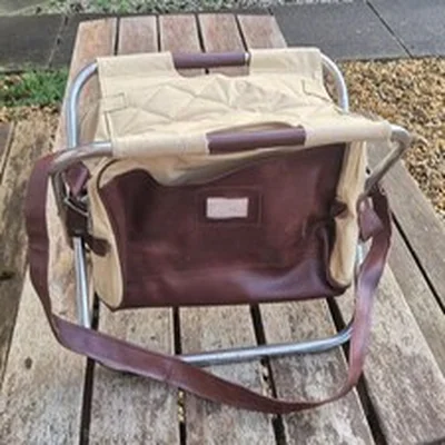 A FISHING SEAT BAG IDEAL FOR THE ANGLER ON THE MOVE CARP TENCH ETC