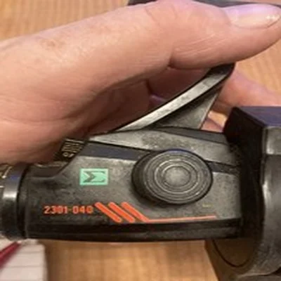 Shakespeare Graphite Fishing Reel 2301-040 Made In Japan Vintage