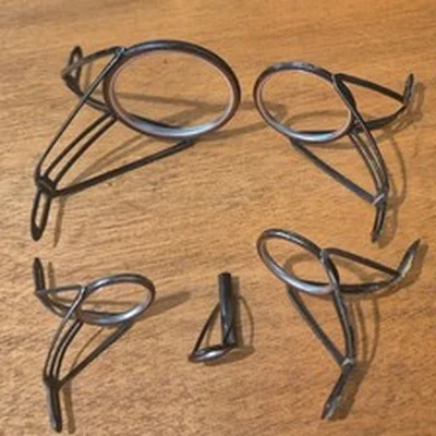 VINTAGE BEACH CASTER ROD ROD EYES POSSIBLY DAIWA LARGEST 42MM TIP EYE 9MM