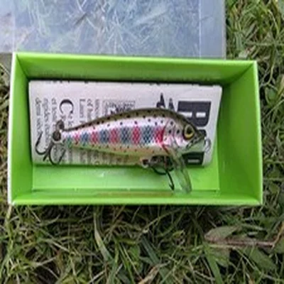 Rare Vintage Rapala Uppoava Sinking Original Finnish Minnow Wobbler Lure
