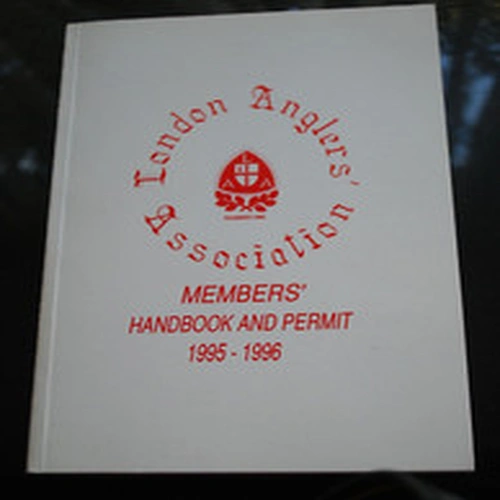 Three London Anglers Association Members Handbooks for 1995-96, 1977 & 1980