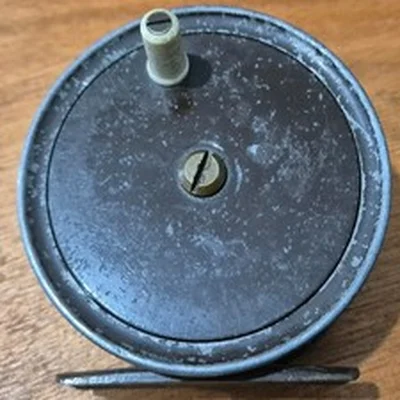 A RARE VINTAGE CHARLES INGRAM GLASGOW 3" TROUT FLY REEL PERFECT WORKING ORDER