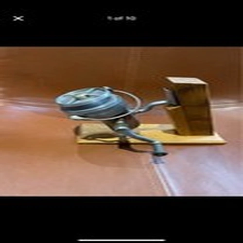 Hardy Altex MkII Fixed Spool Reel And Wooden Display Stand