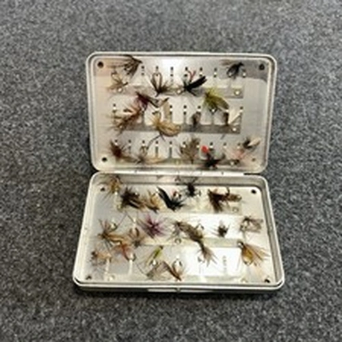 Richard Wheatley Aluminium Waistcoat-pocket Fly Box Vintage 