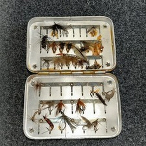 Richard Wheatley Aluminium Waistcoat-pocket Fly Box Vintage 