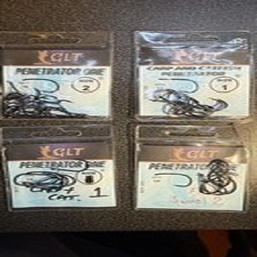 GLT gold label tackle carp and cat penetrator hooks