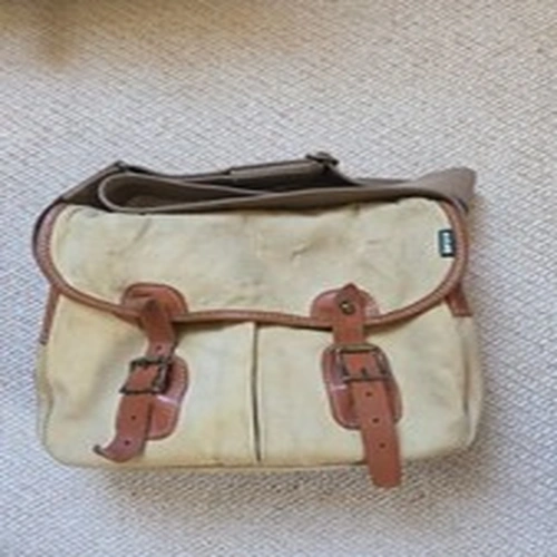 Barbour Liddlesdale Over Shoulder Fishing Bag. 12inches X 10inches
