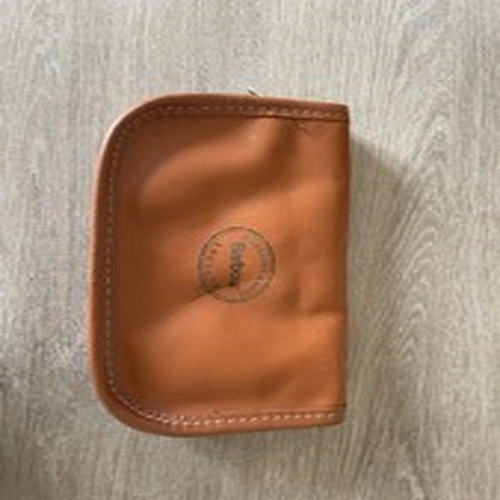 Barbour Leather & Sheepskin Fly Wallet Salmon Flies