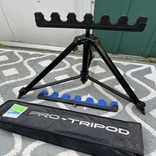 Preston Innovations Pro Tripod With Two Offbox Pro Top Kit Roost Heads