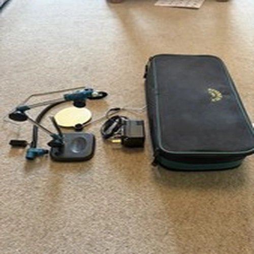 Stone Fly Tying Vice With Accessories And Hold-all.