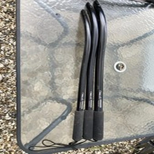 3x Prologic Bombardier throwing sticks, 20mm, 24mm, 30mm. Used, V/good condition