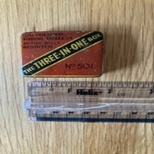 Vintage Fishing Tackle Tin