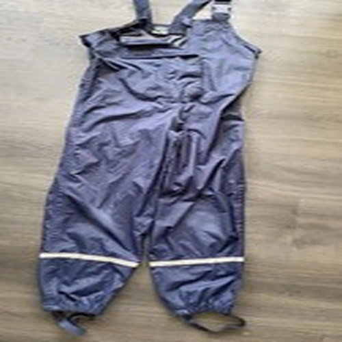 Crane Bib & Braced Waterproof Trousers Dungarees Salopettes blue age 7-8 years 