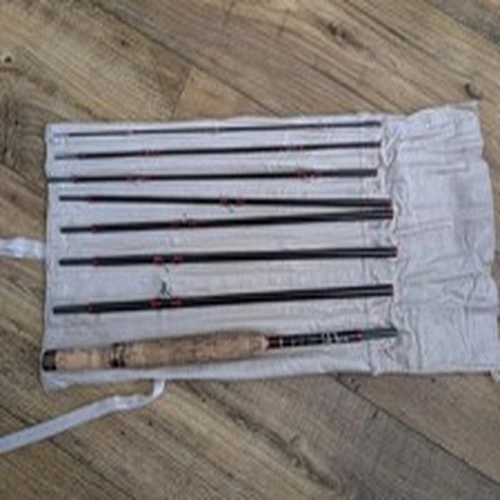 Hardy 9'5" #7 Smuggler Fly Rod – 8 Piece Graphite Travel Rod - Trout & Grayling