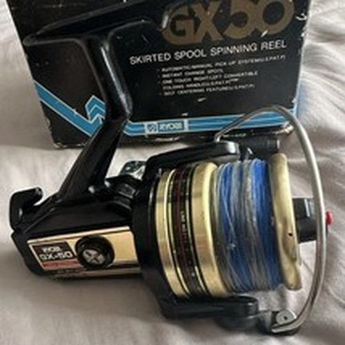 Ryobi GX 50 Skirted Spool Spinning Reel Beach Sea Fishing Casting Vintage? Japan
